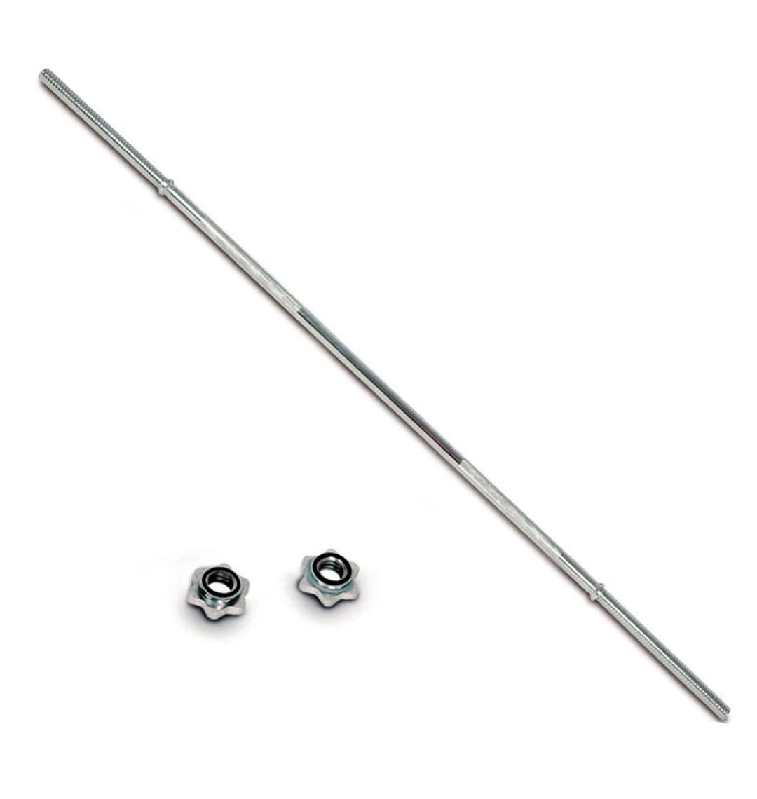 Гриф прямой хром. 1500мм 30мм замок кольцевая гайка