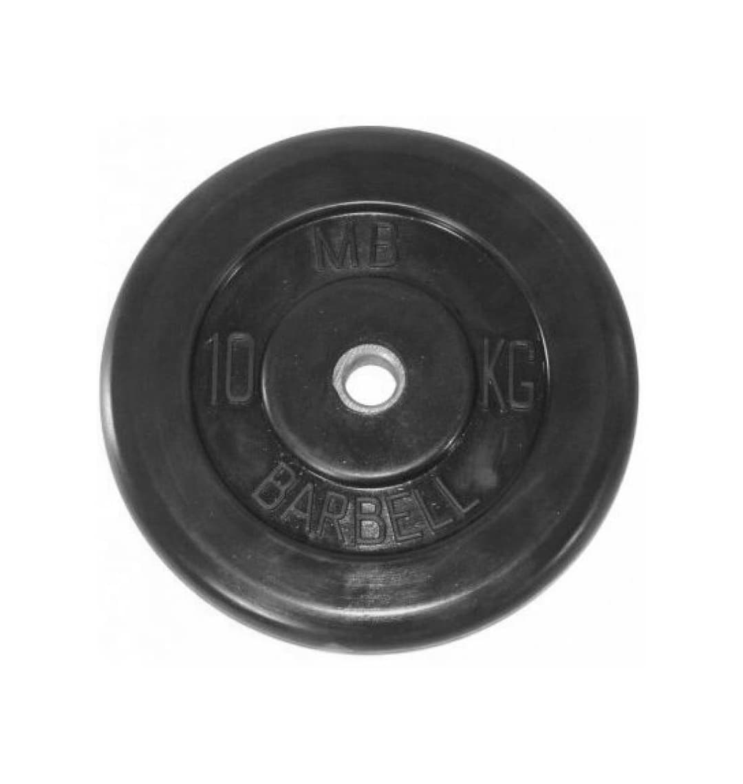 Диск обрезиненный 31 мм 10 кг