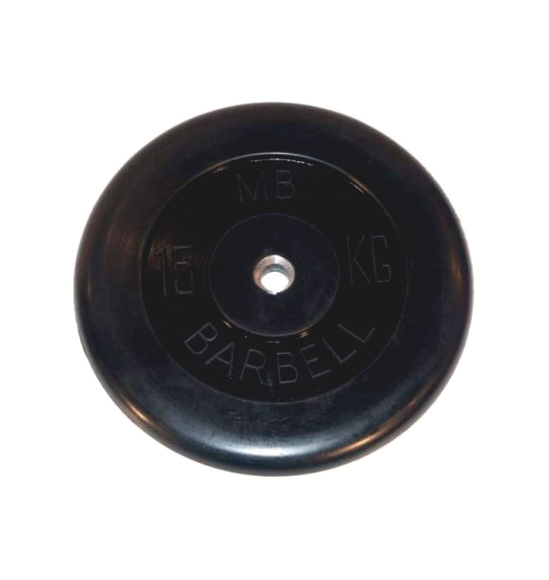 Диск обрезиненный 26 мм 15 кг