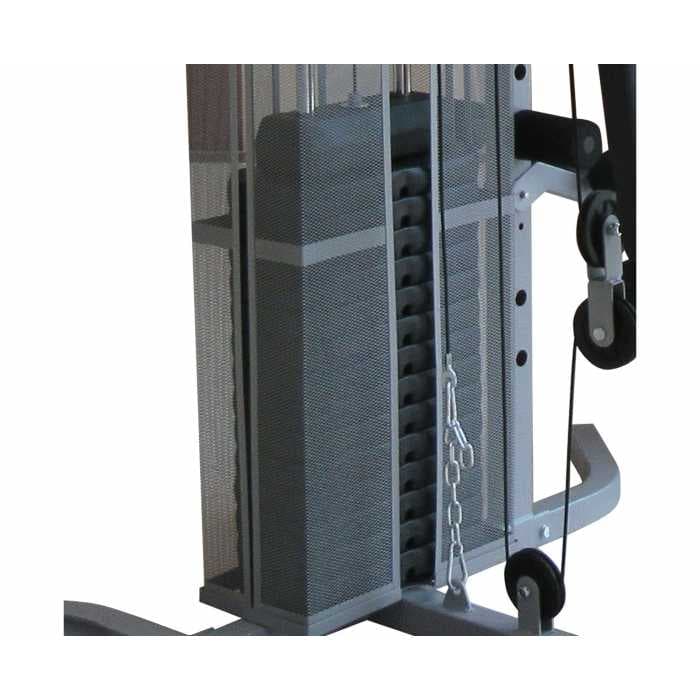 Силовой комплекс, брусья, скамья для пресса DFC D7005A (три короба +два груза)