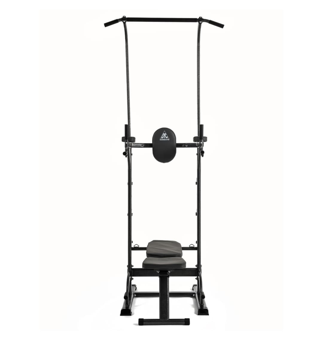 Турник-брусья со скамьей DFC Power Tower G004