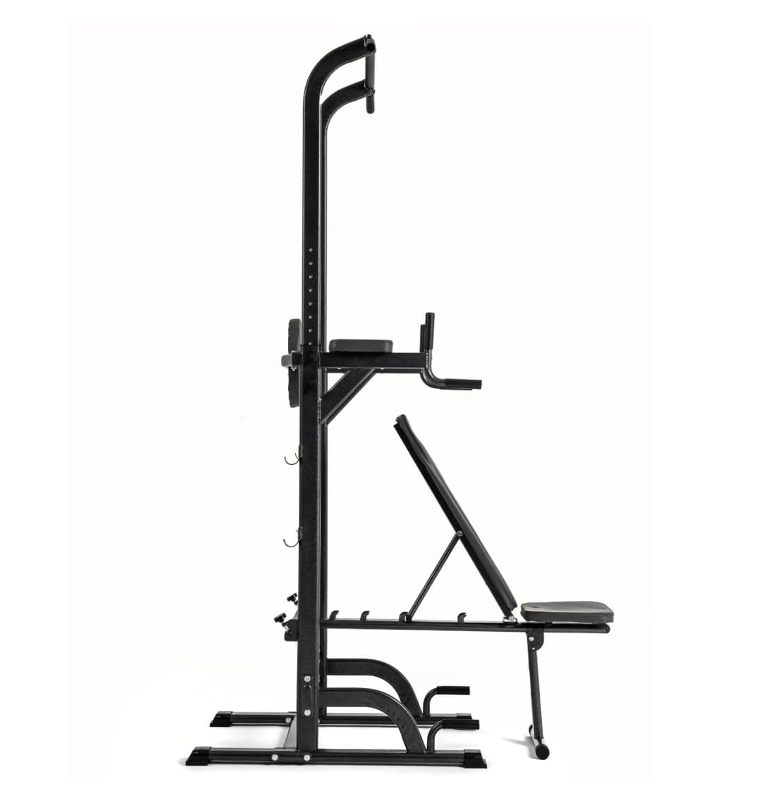 Турник-брусья со скамьей DFC Power Tower G004