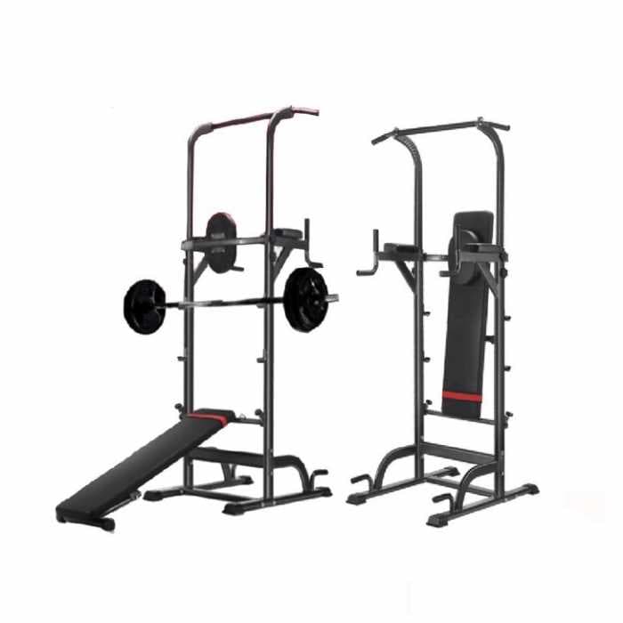 Турник-брусья со скамьей DFC Power Tower G005