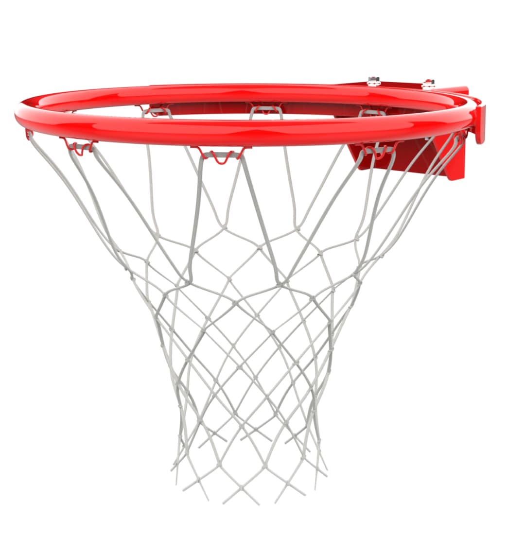 Кольцо баскетбольное DFC R3 45см (18") 2 пружины, оранж/красное