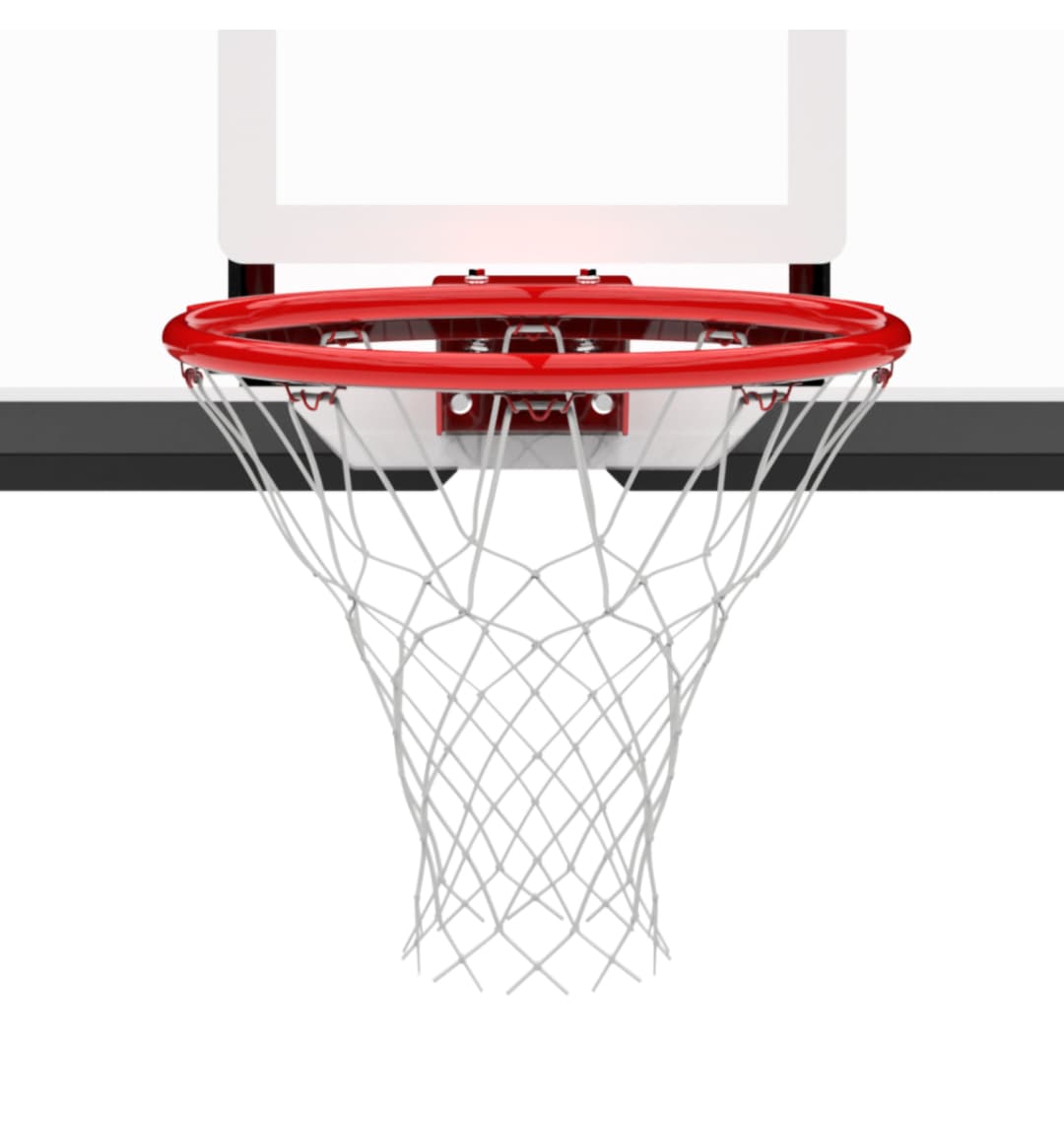 Кольцо баскетбольное DFC R3 45см (18") 2 пружины, оранж/красное