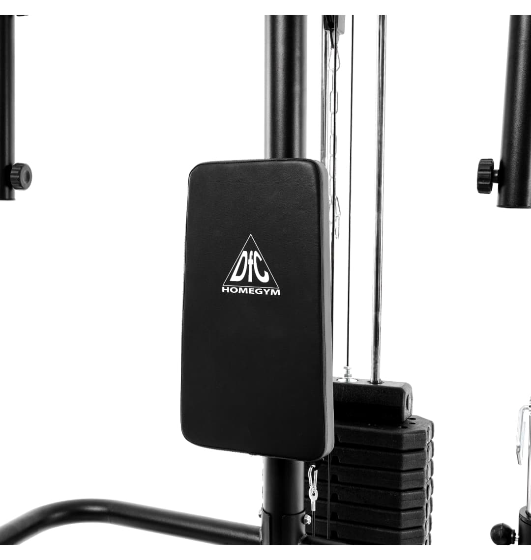 Силовой комплекс со скамьей DFC Homegym (три короба + два груза)