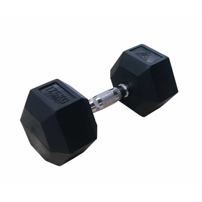 Гантели DFC гексагональные обрезиненные 17.5кг (пара) DB001-17.5