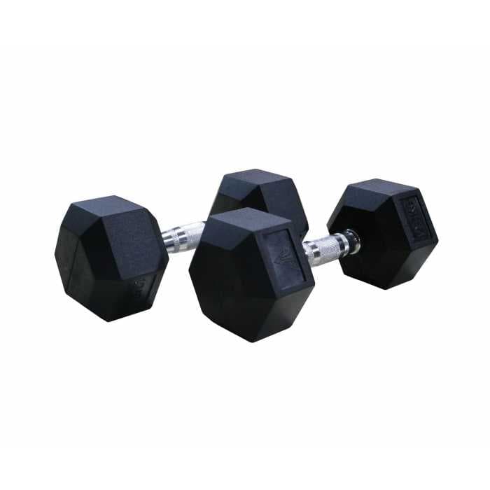 Гантели DFC гексагональные обрезиненные 20кг (пара) DB001-20