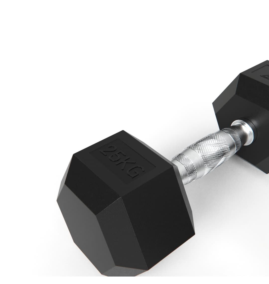 Гантели DFC гексагональные обрезиненные 25кг (пара) DB001-25