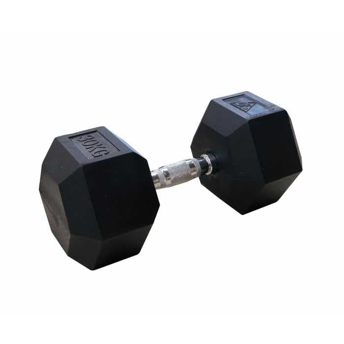 Гантели DFC гексагональные обрезиненные 30кг (пара) DB001-30