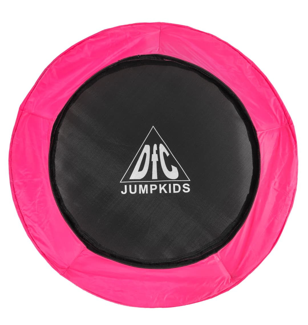 Батут DFC JUMP KIDS 48" розовый, сетка (120см)