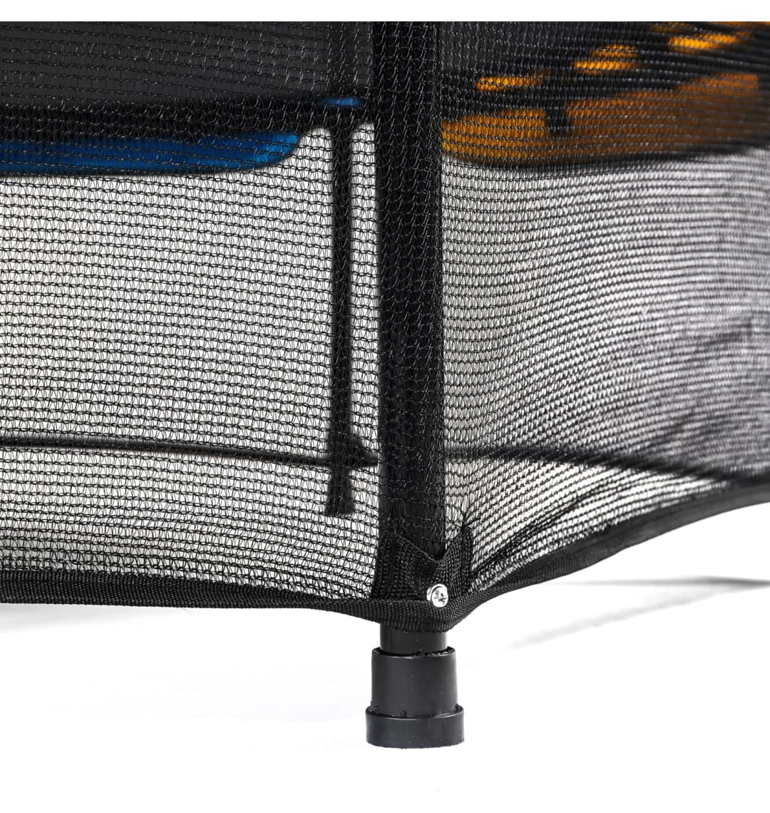 Батут DFC JUMP KIDS 55" желт/син, сетка (137см)