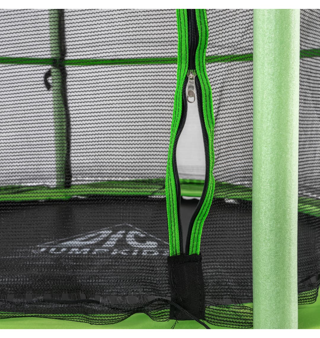 Батут DFC JUMP KIDS 55" зеленый, сетка (137см)