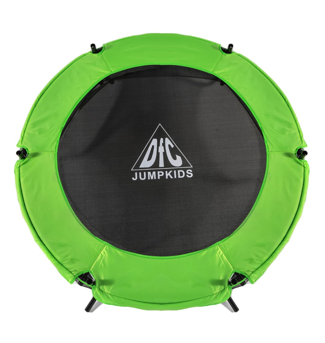 Батут DFC JUMP KIDS 55" зеленый, сетка (137см)