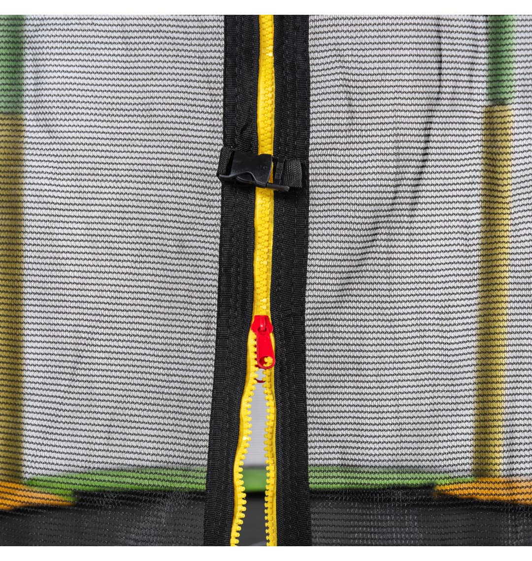 Батут DFC JUMP KIDS 55" зел/желт, сетка (137см)