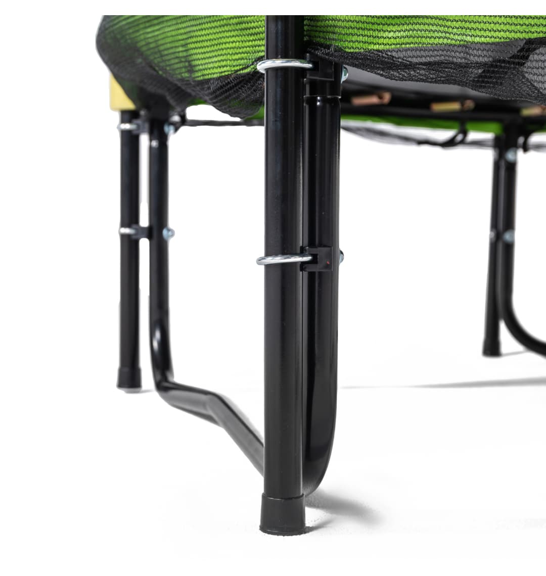 Батут DFC JUMP KIDS 55" зел/желт, сетка (137см)