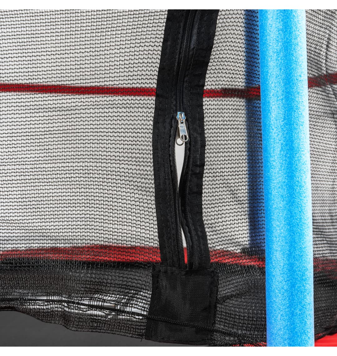 Батут DFC JUMP KIDS 55" красн/желт/син, сетка (137см)