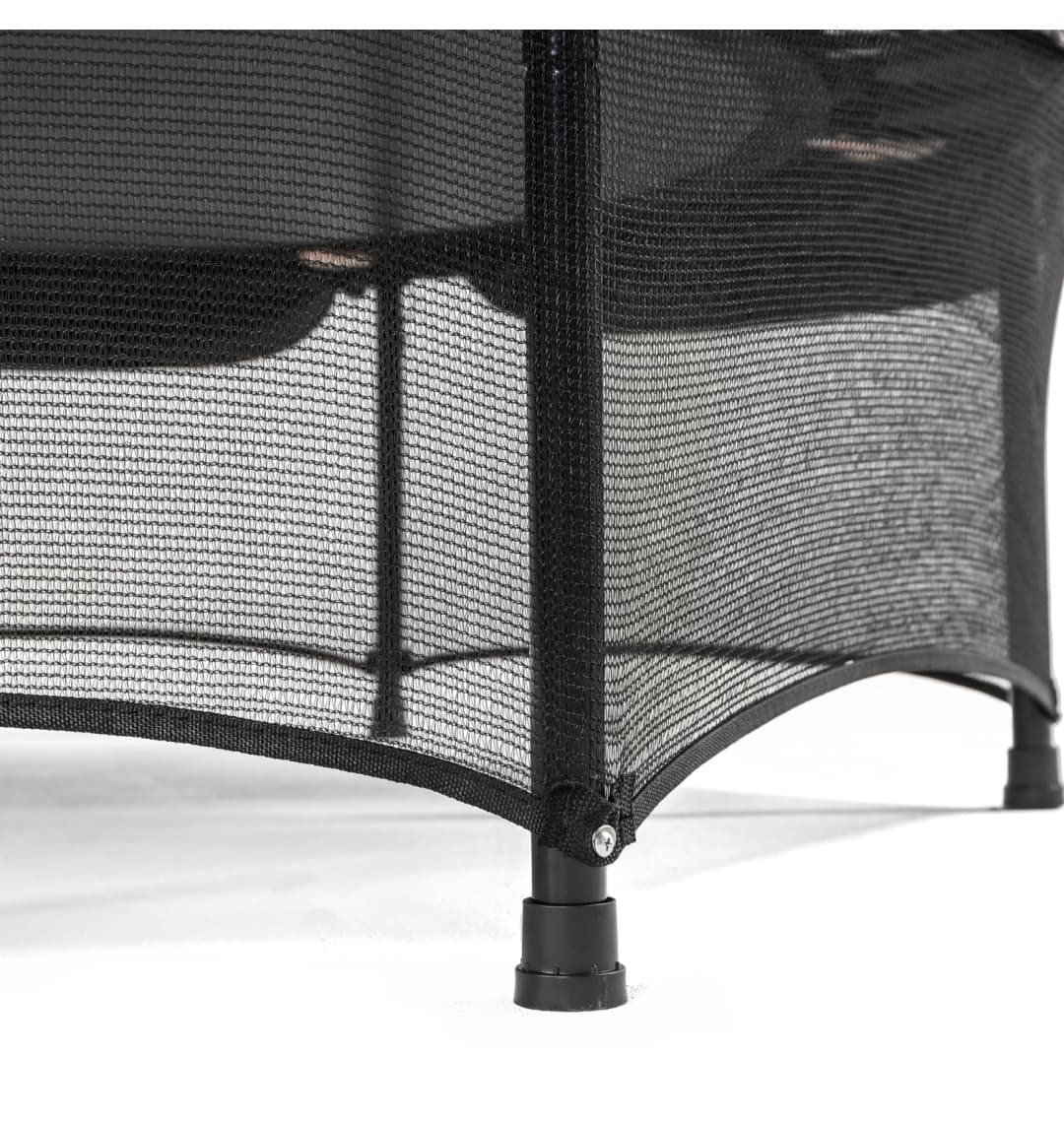 Батут DFC JUMP KIDS 55" красн/сер, сетка (137см)