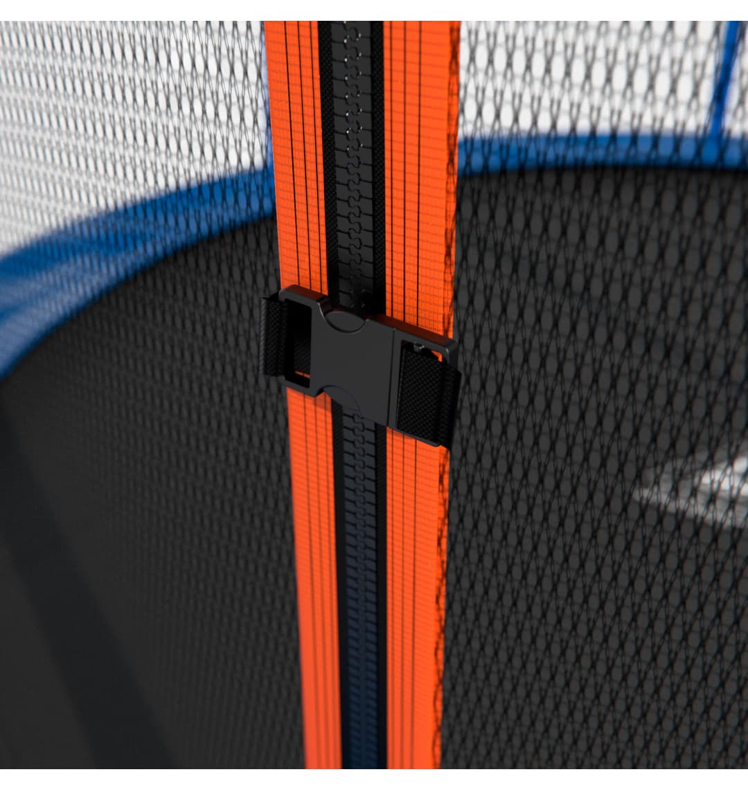 Батут DFC JUMP BASKET 12ft внутр.сетка, лестница (366cm) (два короба)