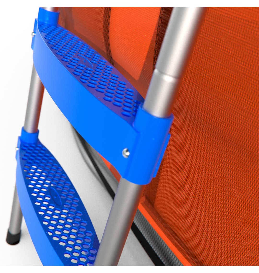 Батут DFC JUMP BASKET 16ft внутр.сетка, лестница (488cm)(два короба)