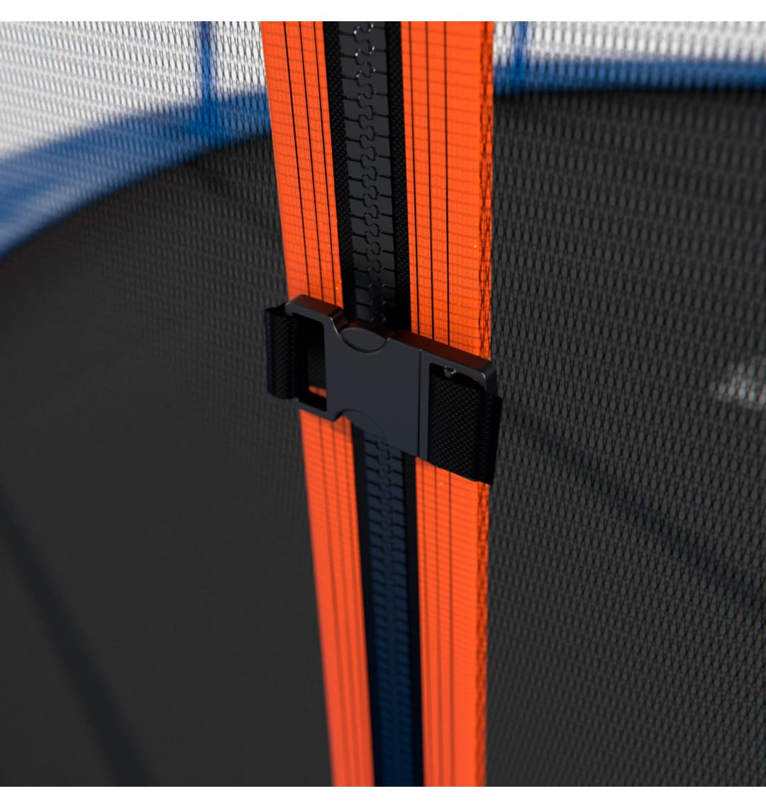 Батут DFC JUMP BASKET 16ft внутр.сетка, лестница (488cm)(два короба)