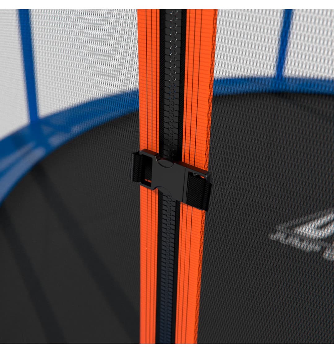 Батут DFC JUMP BASKET 8ft внутр.сетка, лестница (244cm)