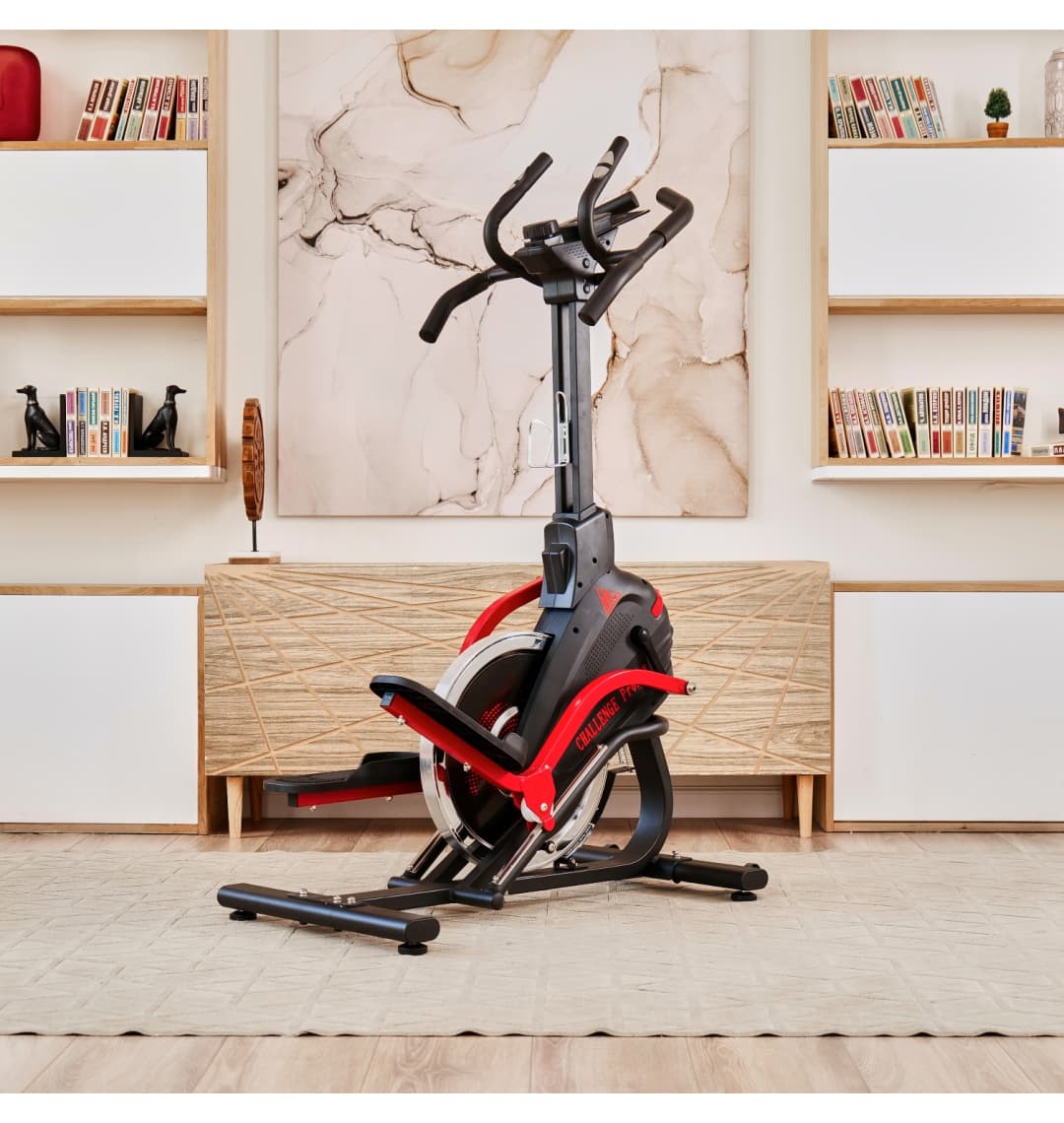 Эллиптический тренажер с элементом степпера DFC CHALLENGE ProMAX E8019CR