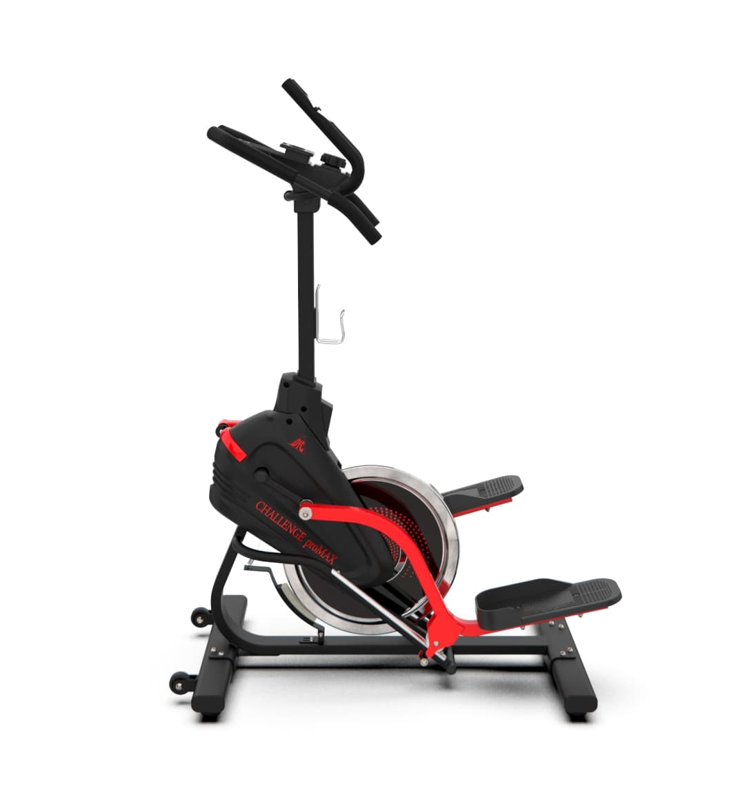 Эллиптический тренажер с элементом степпера DFC CHALLENGE ProMAX E8019CR