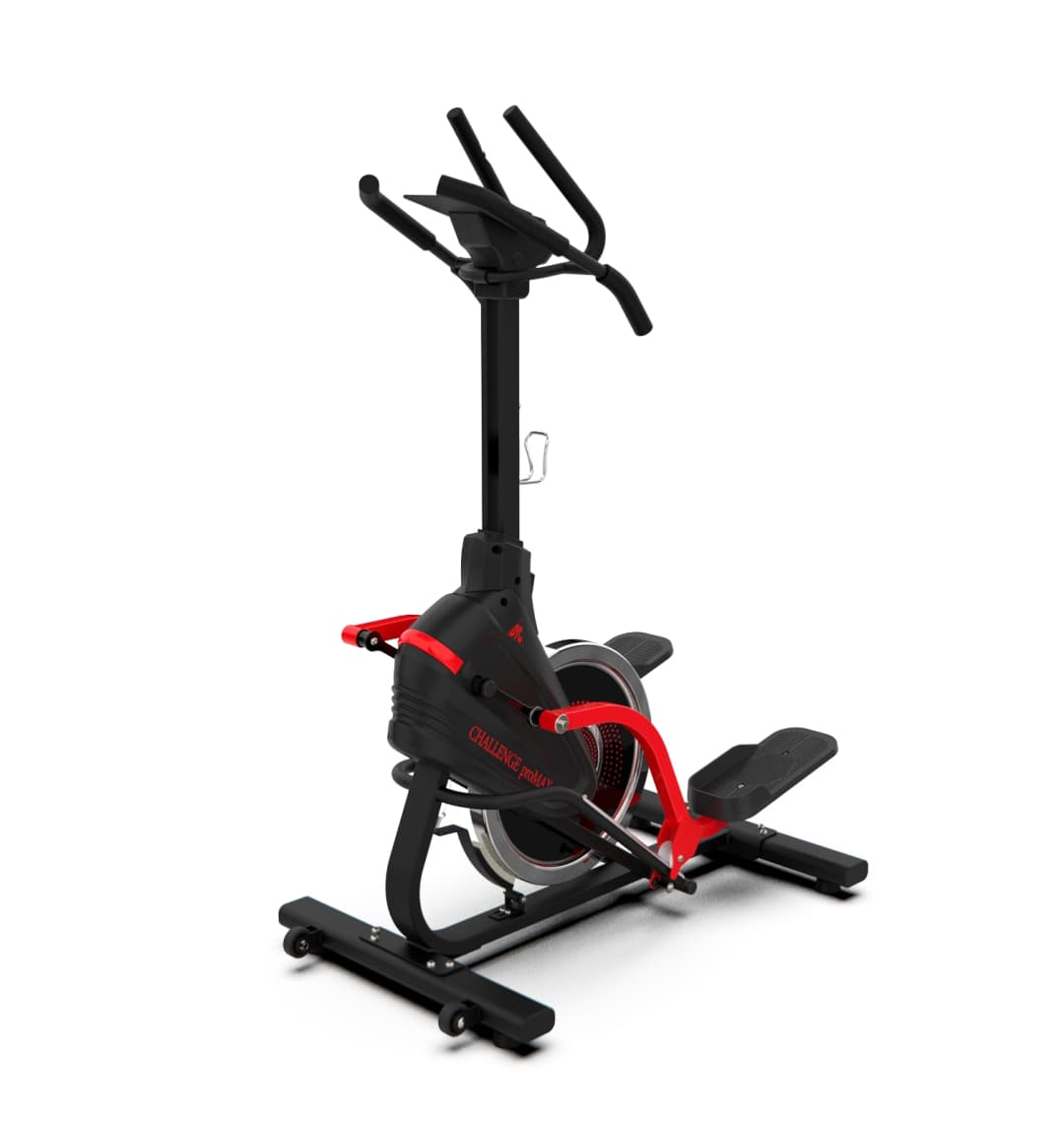 Эллиптический тренажер с элементом степпера DFC CHALLENGE ProMAX E8019CR