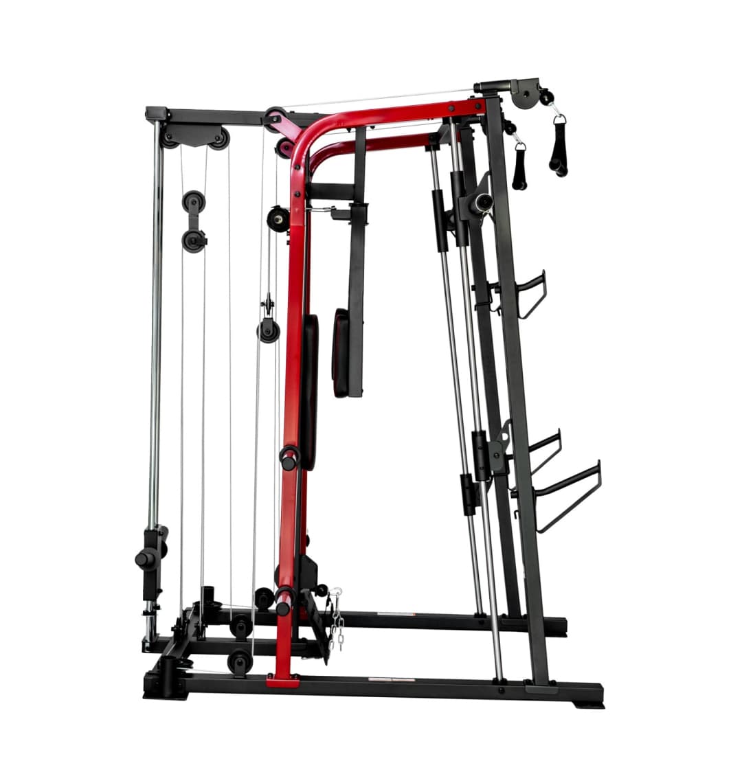 Силовой тренажер со скамьей и опциями DFC 8500 (D3023B+D3022SM)