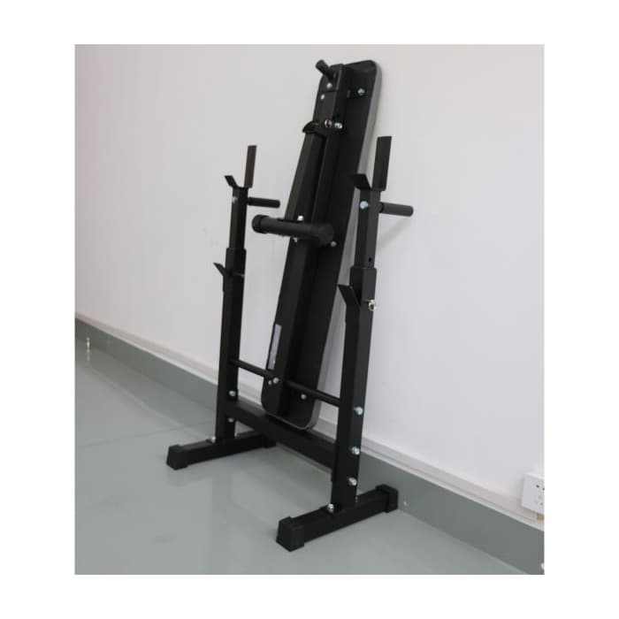 Скамья со стойками под штангу DFC D6453