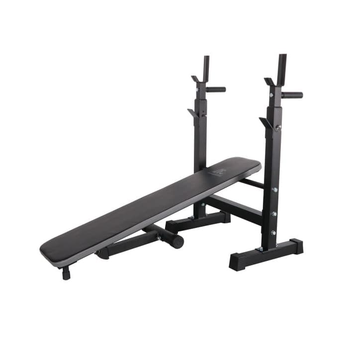 Скамья со стойками под штангу DFC D6453