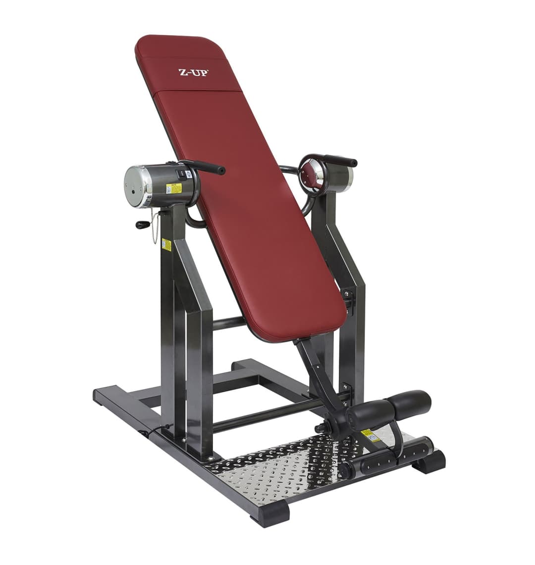 Инверсионный стол Z-UP 5, 220B, Корея, серебряная рама, коричневая спинка