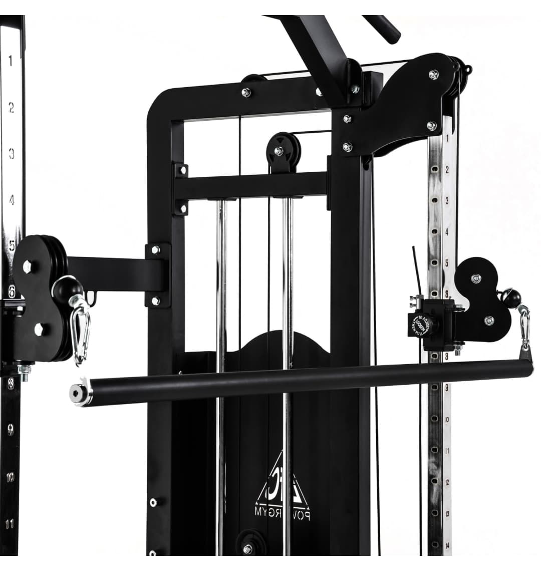 Кроссовер с 2 стеками по 81,5кг, силовая рама DFC D700/2