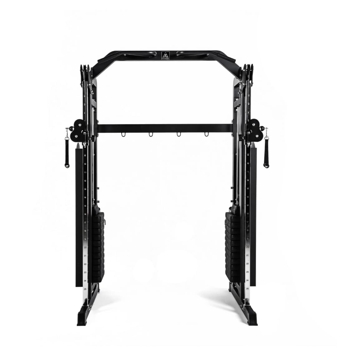 Кроссовер с 2 стеками по 81,5кг, силовая рама DFC D700/2