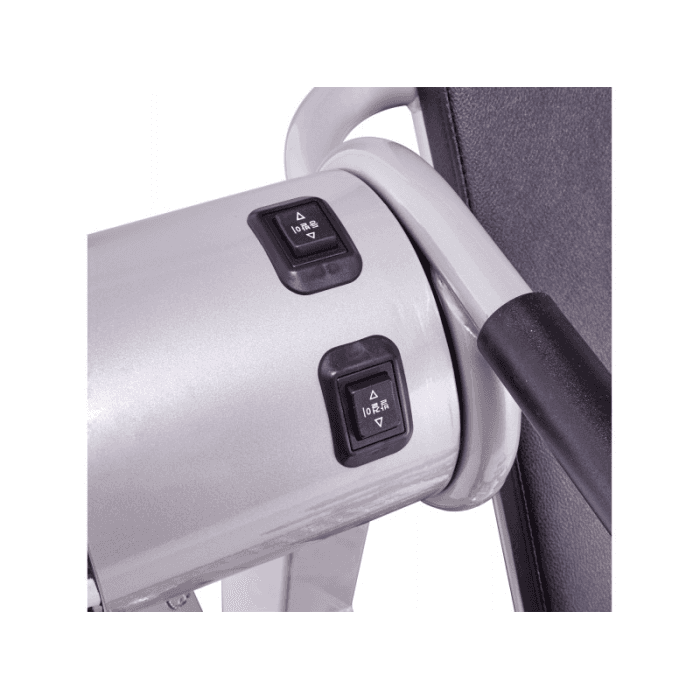 Инверсионный стол Z-UP-2SW, 220В, Корея, белая рама, черная спинка