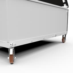 Баскетбольная мобильная стойка DFC STAND50SG 127X80CM поликарбонат (3кор)