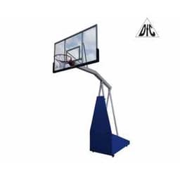 Баскетбольная мобильная стойка DFC STAND72G PRO 180х105см стекло 12мм (шесть коробов)