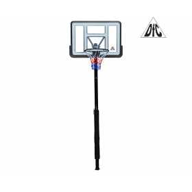 Баскетбольная стационарная стойка DFC ING44P1 112x75cm акрил винт. рег-ка (три короба)