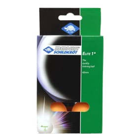 Мячики для настольного тенниса DONIC ELITE 1, 6 штук, оранжевый