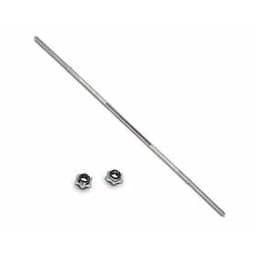 Гриф прямой хром. 1700мм 26 мм замок кольцевая гайка