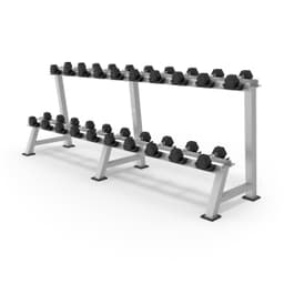 Стойка для хранения профессиональных гантелей DFC POWERGYM 12,5-50кг, 10 пар (два короба)