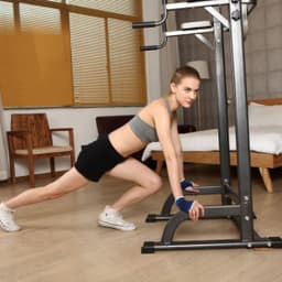 Турник-брусья со скамьей DFC Power Tower G005