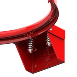 Кольцо баскетбольное DFC R3 45см (18") 2 пружины, оранж/красное