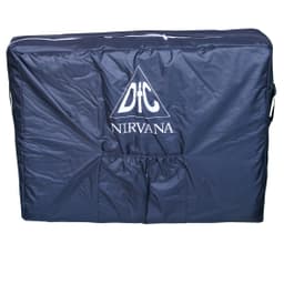 Массажный стол DFC NIRVANA, Relax Pro, дерев. ножки, цвет черный (Black)