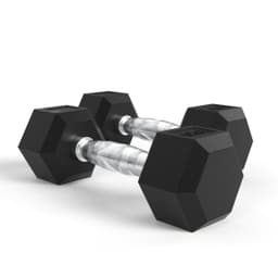 Гантели DFC гексагональные обрезиненные 10кг (пара) DB001-10