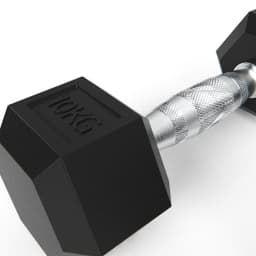 Гантели DFC гексагональные обрезиненные 10кг (пара) DB001-10