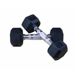 Гантели DFC гексагональные обрезиненные 15кг (пара) DB001-15