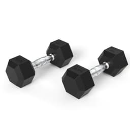 Гантели DFC гексагональные обрезиненные 22.5кг (пара) DB001-22.5