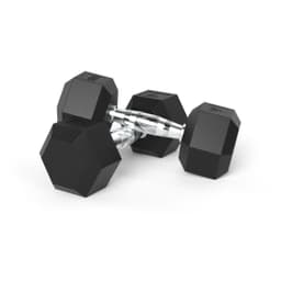 Гантели DFC гексагональные обрезиненные 25кг (пара) DB001-25